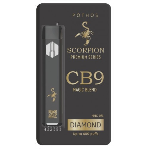Ηλεκτρονικό Τσιγάρο Με Κάνναβη - Pothos CB9 Magic Blend Disposable Vape Diamond 1ml