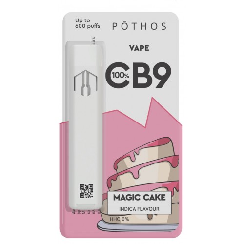 Ηλεκτρονικό Τσιγάρο Με Κάνναβη - Pothos CB9 100% Disposable Vape Magic Cake 1ml