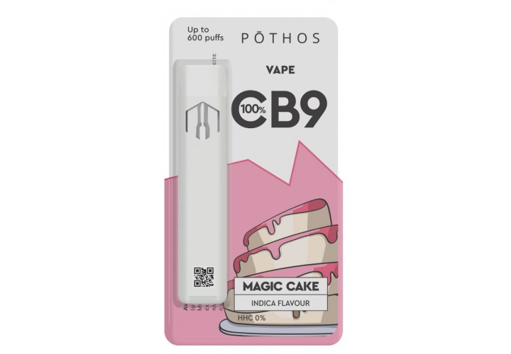 Ηλεκτρονικό Τσιγάρο Με Κάνναβη - Pothos CB9 100% Disposable Vape Magic Cake 1ml