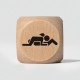 Adrien Lastic Wooden Dice With Sex Positions