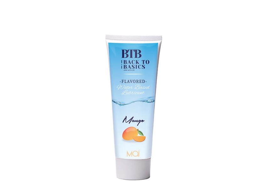 Λιπαντικό Με Γεύση Μάνγκο - BTB Waterbased Mango Lubricant 75ml