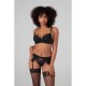 Besired 3 Piece Bra Set Seryna Black