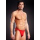 Blue Line Performance Microfiber Thong Red