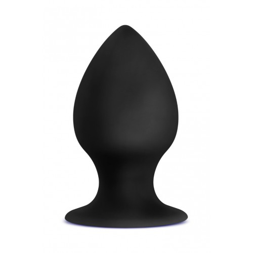 Blush Anal Adventures Platinum Silicone Stout Plug Medium 7.6cm