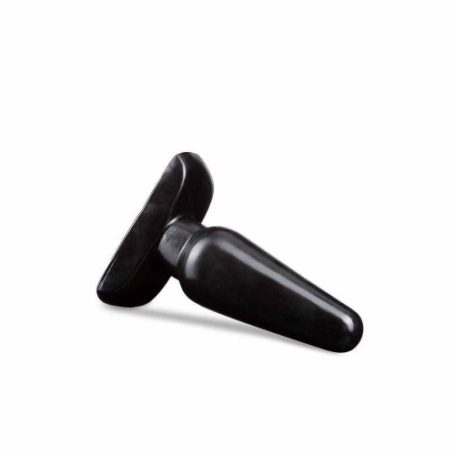 Μαύρη Πρωκτική Σφήνα - Blush Anal Adventures Basic Anal Plug Medium 12cm