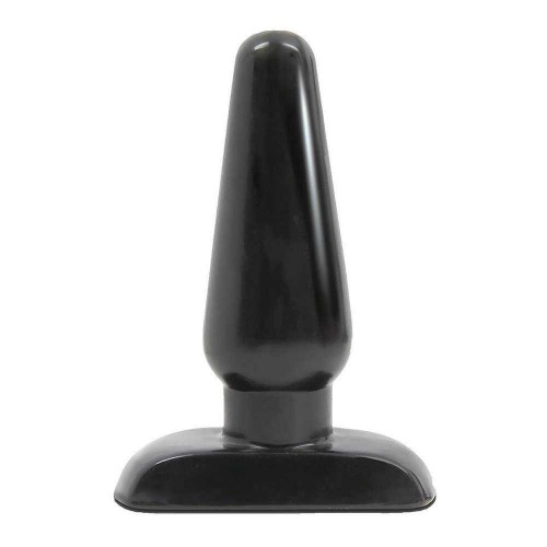 Μαύρη Πρωκτική Σφήνα - Blush Anal Adventures Basic Anal Plug Medium 12cm