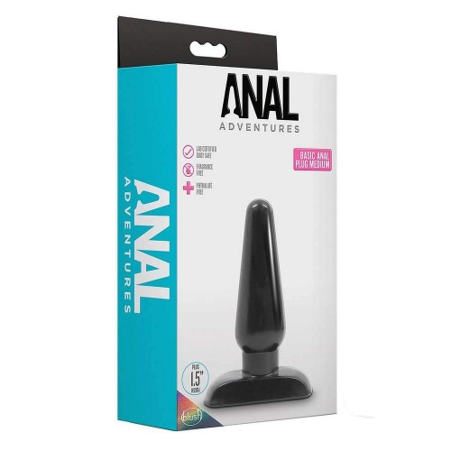 Blush Anal Adventures Basic Anal Plug Medium 12cm