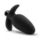 Blush Anal Adventures Silicone Saddle Vibrating Anal Plug Black 12cm