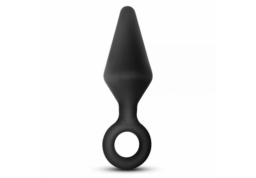 Σετ Μαύρες Πρωκτικές Σφήνες - Blush Anal Adventures Platinum Silicone Anal Plug Set