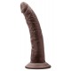 Ρεαλιστικό Ομοίωμα Πέους Με Βεντούζα - Blush Au Naturel Jack Dildo Chocolate 19cm