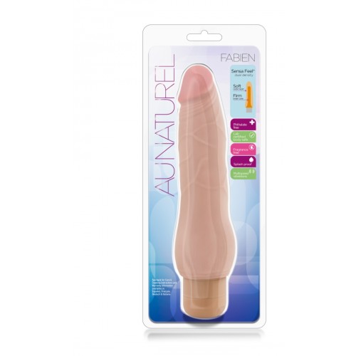 Ρεαλιστικός Δονητής - Blush Au Naturel Fabien Vibrator Beige 22.8cm