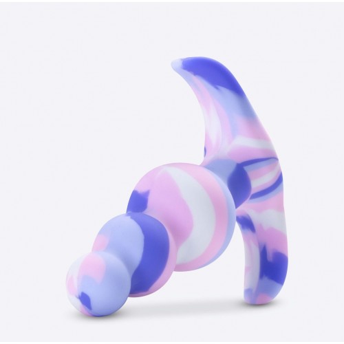 Πρωκτική Σφήνα Σιλικόνης - Blush Avant Twilight Anal Butt Plug Multicolor 7.6cm