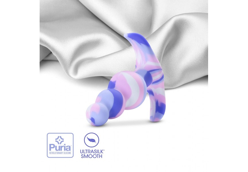 Πρωκτική Σφήνα Σιλικόνης - Blush Avant Twilight Anal Butt Plug Multicolor 7.6cm