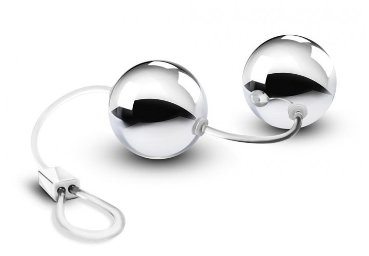 Ασημί Κολπικές Μπάλες - Blush B Yours Bonne Kegel Beads Silver 10.7cm