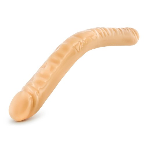 Διπλό Ρεαλιστικό Ομοίωμα Πέους - Blush B Yours Double Dildo Beige 46cm