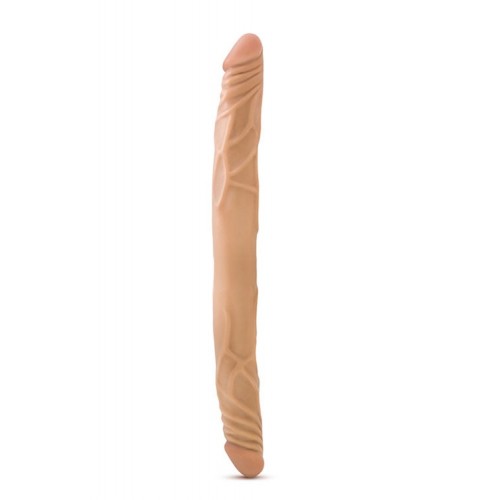 Διπλό Ρεαλιστικό Ομοίωμα Πέους - Blush B Yours Double Dildo Latin 35.5cm