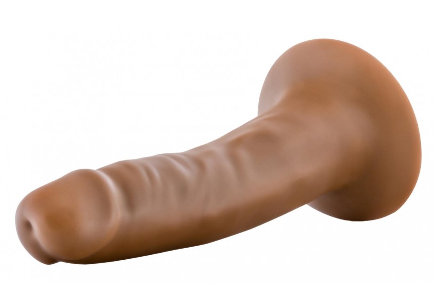 Dr. Skin Dr. Lucas Silicone Dong With Suction Cup Mocha