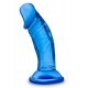Μπλε Μικρό Ρεαλιστικό Ομοίωμα Πέους - Blush B Yours Sweet & Small Dildo Blue 11.4cm