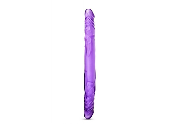Διπλό Μωβ Ομοίωμα Πέους - Blush B Yours Double Dildo Purple 35.5cm