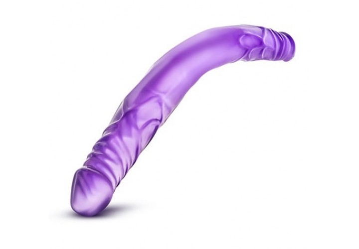Διπλό Μωβ Ομοίωμα Πέους - Blush B Yours Double Dildo Purple 35.5cm