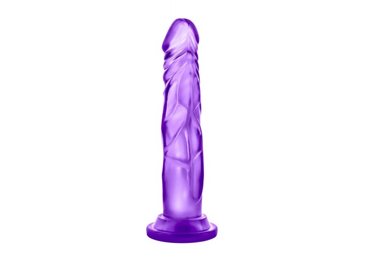 Μωβ Ρεαλιστικό Ομοίωμα Πέους Χωρίς Όρχεις - Blush B Yours Sweet N Hard 5 Dildo Purple 19cm
