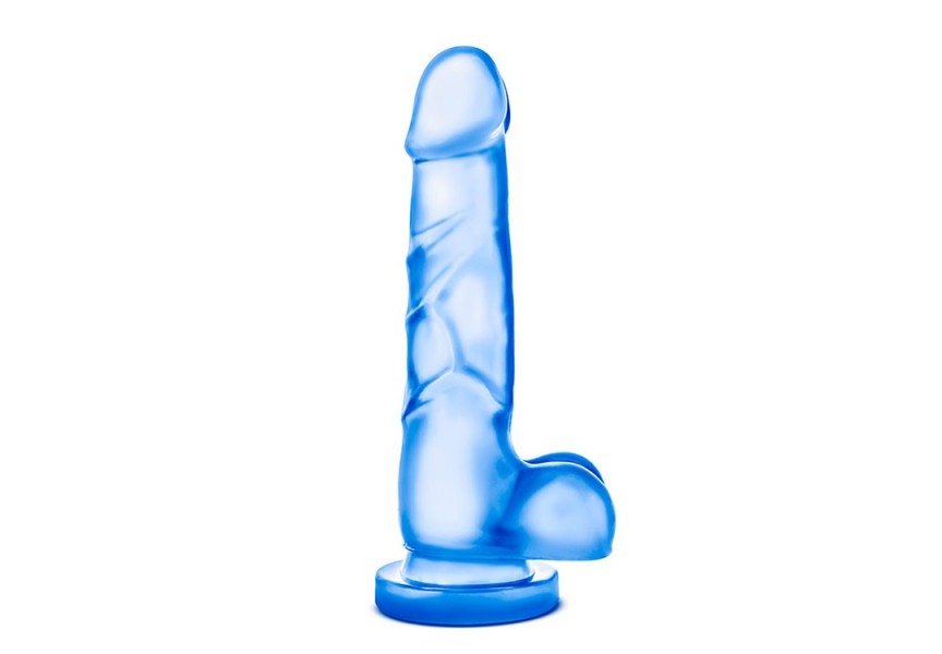 Blush B Yours Sweet N Hard 4 Dildo Blue 19.6cm