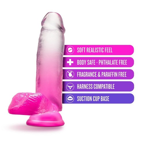 Blush B Yours Sugar Magnolia Dildo Fuchsia 17cm