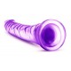 Μωβ Ρεαλιστικό Ομοίωμα Χωρίς Όρχεις - Blush B Yours Sweet N Hard 6 Purple 21.5cm