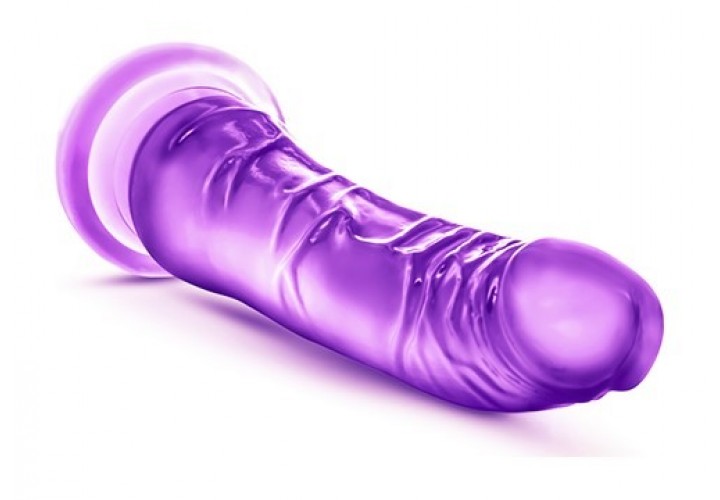 Μωβ Ρεαλιστικό Ομοίωμα Χωρίς Όρχεις - Blush B Yours Sweet N Hard 6 Purple 21.5cm