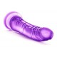 Μωβ Ρεαλιστικό Ομοίωμα Χωρίς Όρχεις - Blush B Yours Sweet N Hard 6 Purple 21.5cm