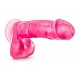 Ροζ Ρεαλιστικό Ομοίωμα Πέους Με Βεντούζα - Blush B Yours Sweet N Hard 1 Dildo Pink 17.7cm