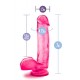 Ροζ Ρεαλιστικό Ομοίωμα Πέους Με Βεντούζα - Blush B Yours Sweet N Hard 1 Dildo Pink 17.7cm