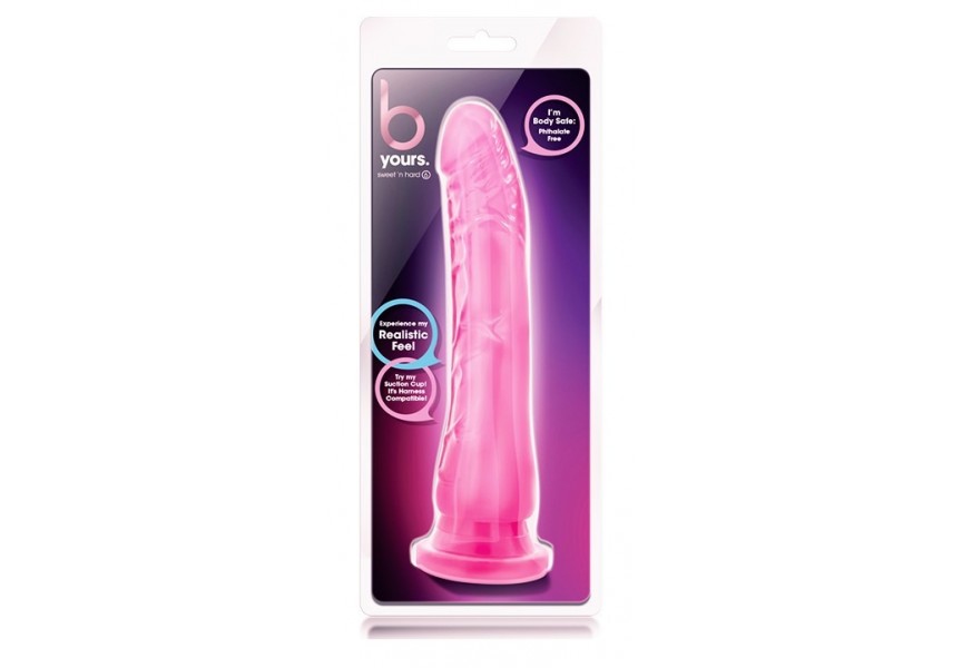 Blush B Yours Sweet N Hard 6 Dildo Pink 21.5cm