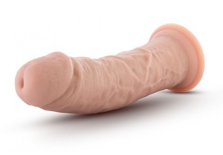 Blush Dr. Skin Realistic Cock Suction Cup Flesh 20.5cm