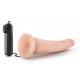 Blush Dr. Skin Vibrating Realistic Dildo Vanilla 21.5cm