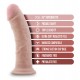 Blush Dr. Skin Thick Posable Realistic Dildo Vanilla 20.3cm