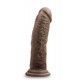 Blush Dr. Skin Dr. Shepherd Dildo With Suction Cup Chocolate 20.3cm