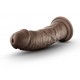 Blush Dr. Skin Dr. Shepherd Dildo With Suction Cup Chocolate 20.3cm