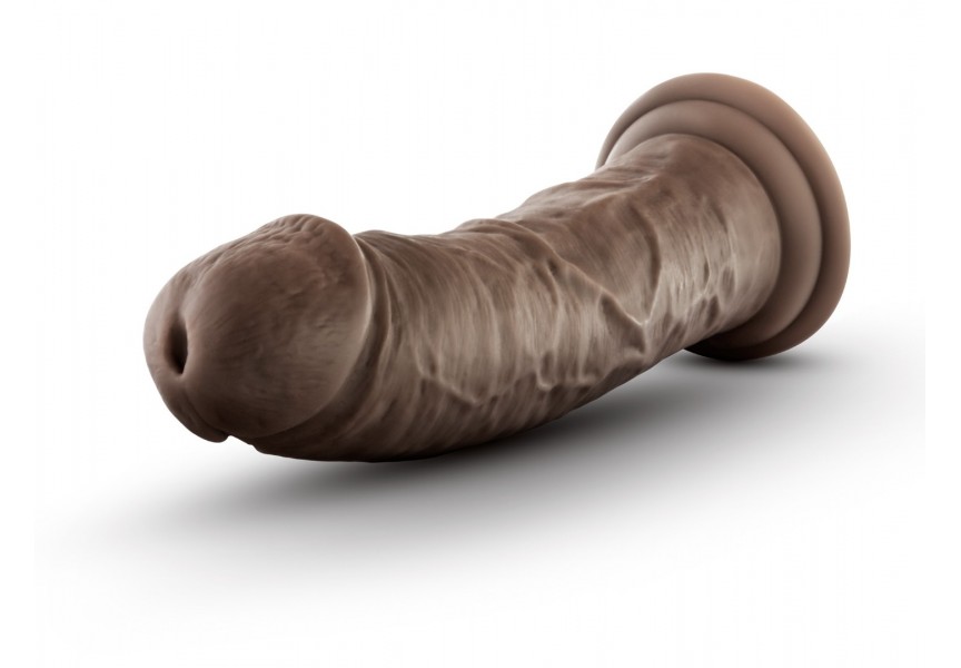 Blush Dr. Skin Dr. Shepherd Dildo With Suction Cup Chocolate 20.3cm