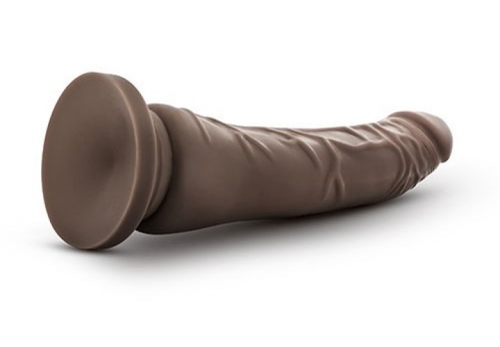 Blush Dr. Skin Realistic Cock Basic Chocolate 21.5cm