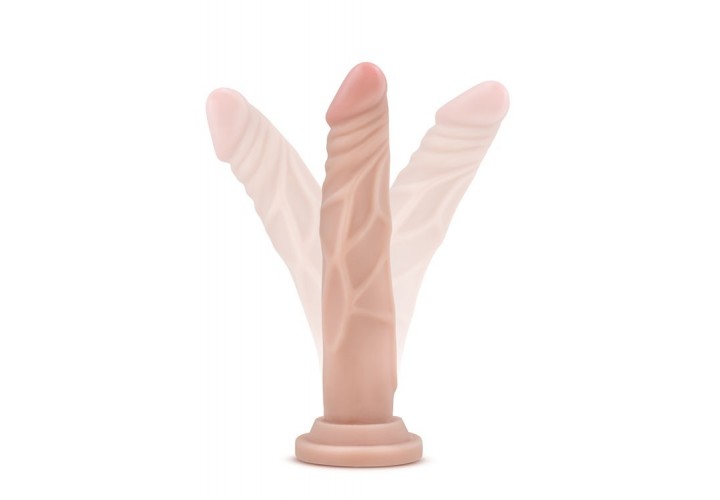 Ρεαλιστικό Πέος Με Βεντούζα - Blush Dr. Skin Realistic Cock Basic Flesh 19cm