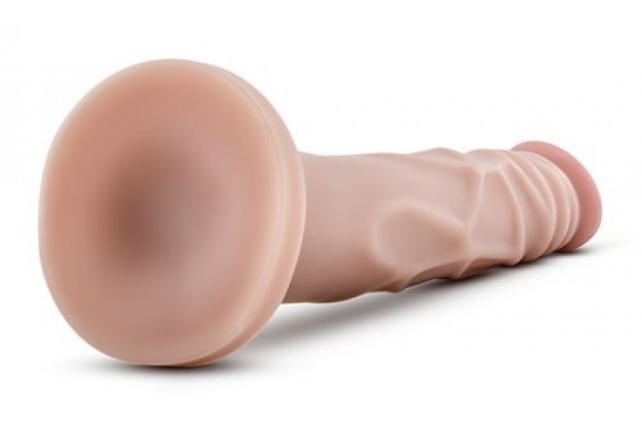 Ρεαλιστικό Πέος Με Βεντούζα - Blush Dr. Skin Realistic Cock Basic Flesh 19cm