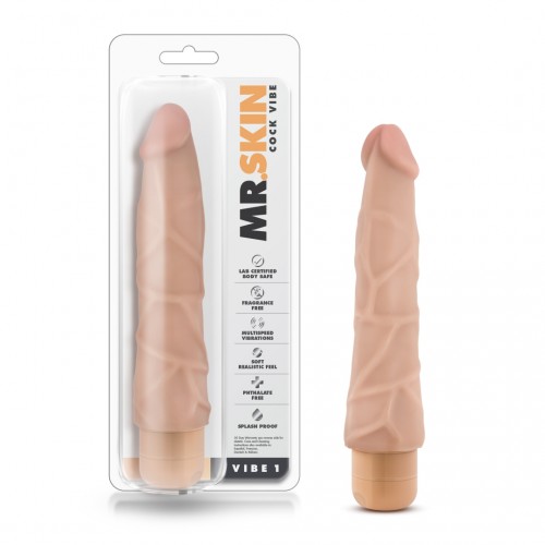 Ρεαλιστικός Δονητής - Blush Dr. Skin Cock Vibe 1 Flesh 22.8cm