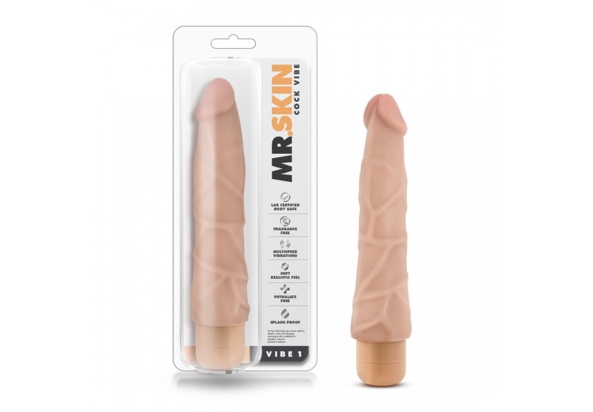 Ρεαλιστικός Δονητής - Blush Dr. Skin Cock Vibe 1 Flesh 22.8cm