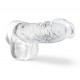 Blush Naturally Yours Crystalline Dildo Clear 15cm