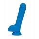 Blush Neo Dual Density Dildo Blue 22.8cm