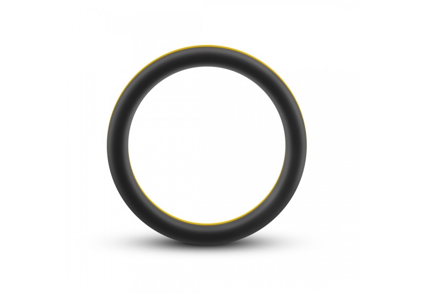 Blush Performance Silicone Go Pro Cock Ring Black & Yellow