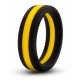 Blush Performance Silicone Go Pro Cock Ring Black & Yellow