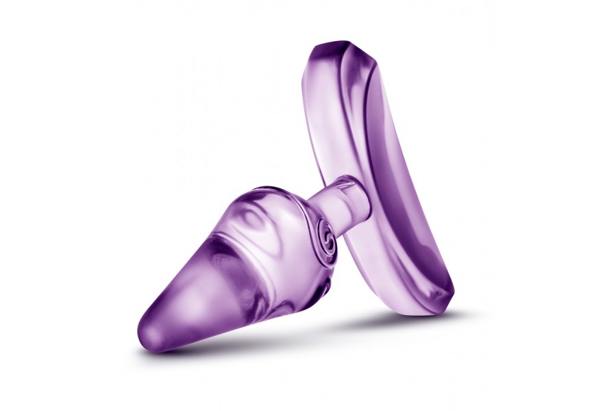 Μωβ Μικρή Πρωκτική Σφήνα - Blush Play With Me Jolly Anal Plug Purple 6.9cm