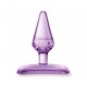 Μωβ Μικρή Πρωκτική Σφήνα - Blush Play With Me Jolly Anal Plug Purple 6.9cm